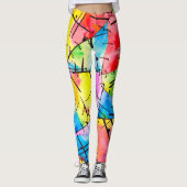 Behalt oder entwirft eigene Leggings (Vorderseite)