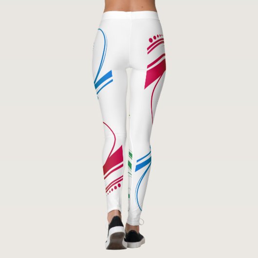 Behalt oder entwirft eigene Leggings (Rückseite)