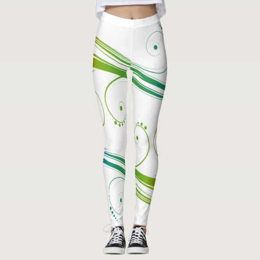 Behalt oder entwirft eigene Leggings (Vorderseite)