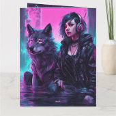 Behalt oder erstelle deine eigene Faltkarte Karte (Rückseite)