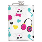 Behalt oder erstelle deinen eigenen Flask, 6 oz. H Flachmann (Vorderseite)