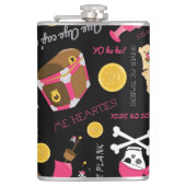 Behalt oder erstelle deinen eigenen Flask, 6 oz. H Flachmann (Vorderseite)