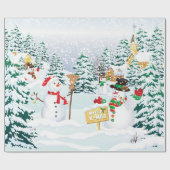 Behalt oder Erstellen Sie Ihr eigenes Design Geschenkpapier (Flach)