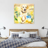 Behalt oder Erstellen Sie Ihre eigenen gepackten L Leinwanddruck (Insitu (Schlafzimmer))