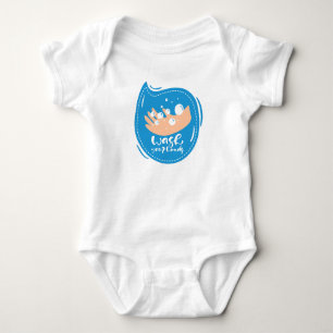 Behalt oder Erstellen Sie Ihren eigenen Text und I Baby Strampler