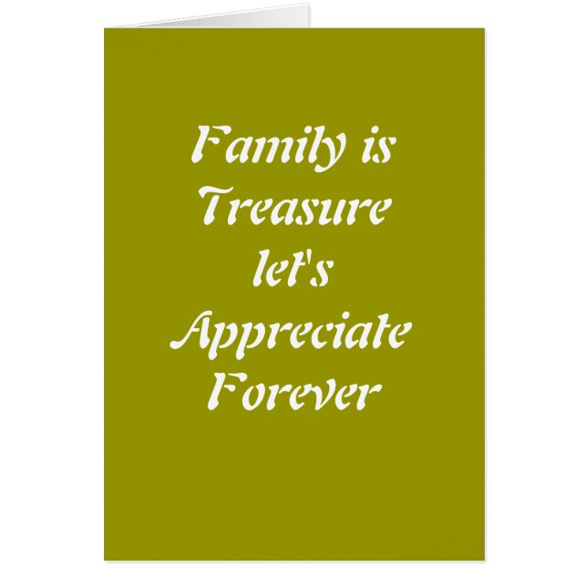 Behalt oder Familie (Vorne)
