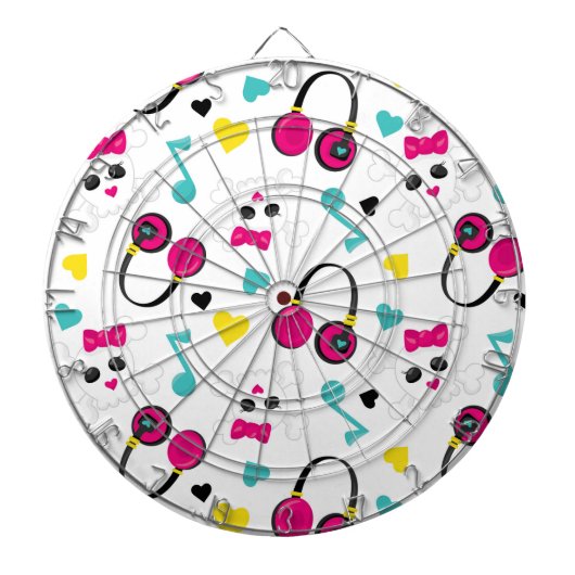 Behalt oder gestalte dein eigenes - Dartboard Dartscheibe (vorne)