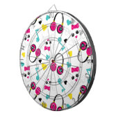 Behalt oder gestalte dein eigenes - Dartboard Dartscheibe (Vorderseite rechts)