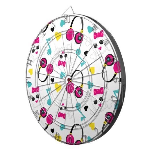 Behalt oder gestalte dein eigenes - Dartboard Dartscheibe (Vorderseite rechts)