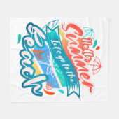 Behalt oder gestalte dein eigenes Fleece Blanket,5 (Vorderseite (Horizontal))