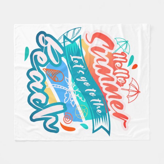 Behalt oder gestalte dein eigenes Fleece Blanket,5 (Vorderseite (Horizontal))