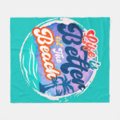 Behalt oder gestalte dein eigenes Fleece Blanket,5 (Vorderseite (Horizontal))