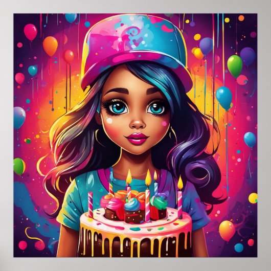 Behalt oder gestalte dein eigenes Poster (Vorne)