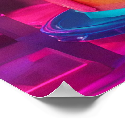 Behalt oder gestalte dein eigenes Poster (Ecke)