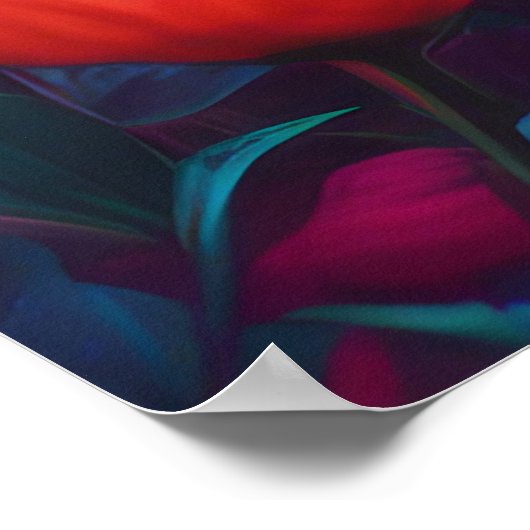 Behalt oder gestalte dein eigenes Poster (Ecke)