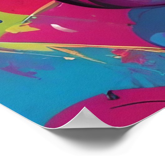 Behalt oder gestalte dein eigenes Poster (Ecke)