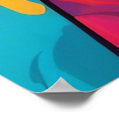 Behalt oder gestalte dein eigenes Poster (Ecke)