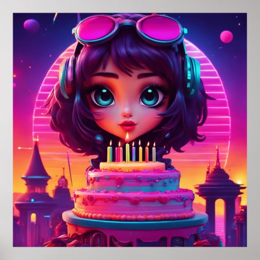 Behalt oder gestalte dein eigenes Poster (Vorne)