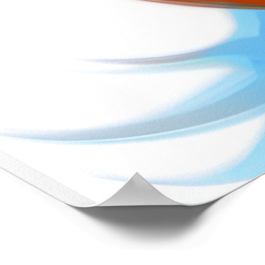 Behalt oder gestalte dein eigenes Poster (Ecke)