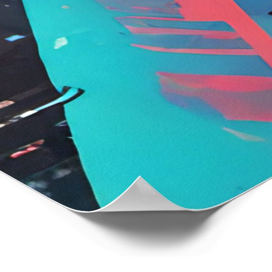 Behalt oder gestalte dein eigenes Poster (Ecke)