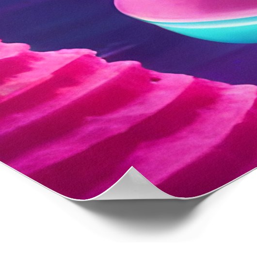 Behalt oder gestalte dein eigenes Poster (Ecke)