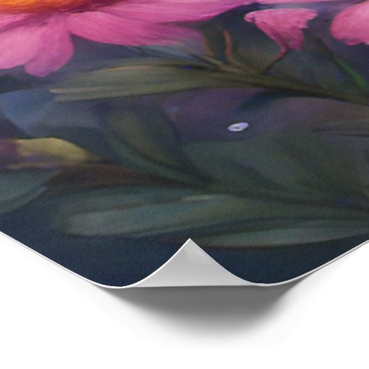 Behalt oder gestalte dein eigenes Poster (Ecke)