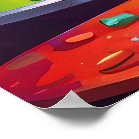 Behalt oder gestalte dein eigenes Poster (Ecke)