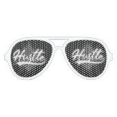 Behalt oder gestalte deine eigene :-) Aviator-Sonn Partybrille (Vorderseite)