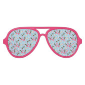 Behalt oder gestalte deine eigene :-) Aviator-Sonn Partybrille (Vorderseite)