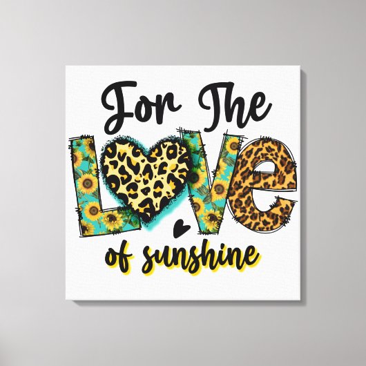 Behalt oder gestalte deine eigene : Leinwand (Glan (Vorderseite)