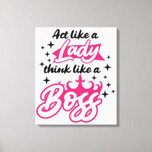 Behalt oder gestalte deine eigene : Leinwand (Glan