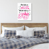 Behalt oder gestalte deine eigene : Leinwand (Glan (Insitu (Schlafzimmer))