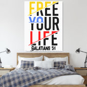 Behalt oder gestalte deine eigene — Leinwand (Glan (Insitu (Schlafzimmer))