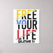 Behalt oder gestalte deine eigene — Leinwand (Glan (Vorderseite)