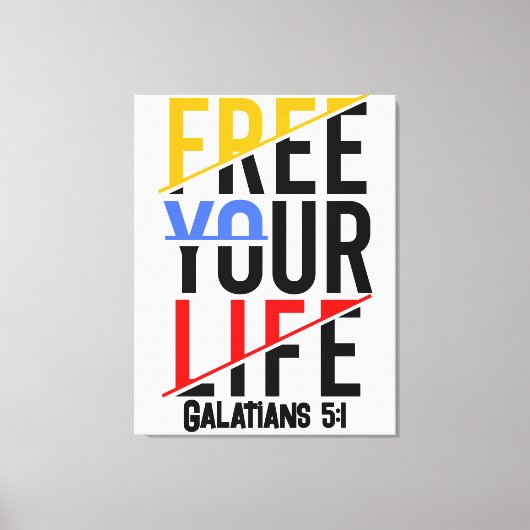 Behalt oder gestalte deine eigene — Leinwand (Glan (Vorderseite)