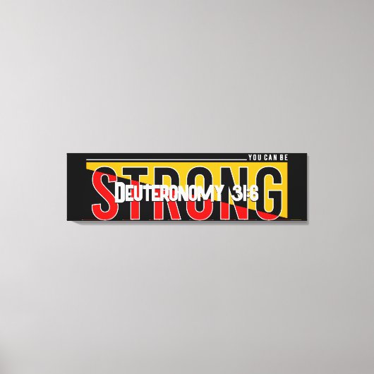 Behalt oder gestalte deine eigene — Leinwand (Glan (Vorderseite)