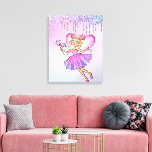 Behalt oder gestalte deine eigene Leinwand (Glanz) (Insitu (Wohnzimmer))