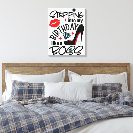 Behalt oder gestalte deine eigene Leinwand (Glanz) (Insitu (Schlafzimmer))