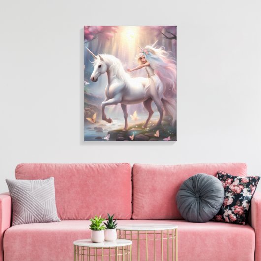 Behalt oder gestalte deine eigene Leinwand (Glanz) (Insitu (Wohnzimmer))