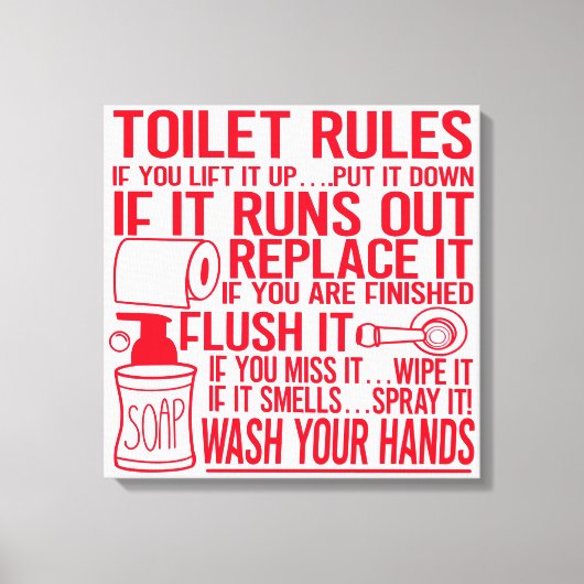 Behalt oder gestalte deine eigene Leinwand (Glanz) (Vorderseite)