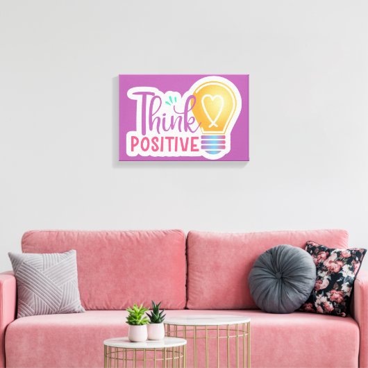 Behalt oder gestalte deine eigene Leinwand (Glanz) (Insitu (Wohnzimmer))
