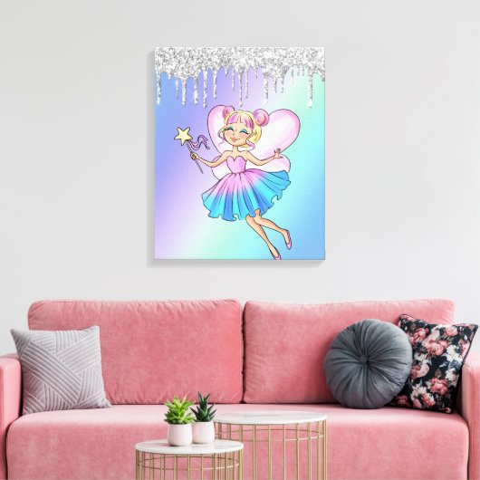 Behalt oder gestalte deine eigene Leinwand (Glanz) (Insitu (Wohnzimmer))