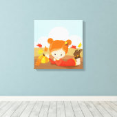 Behalt oder gestalte deine eigene Leinwand (Glanz) (Insitu (Holzboden))