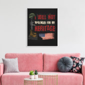 Behalt oder gestalte deine eigene Leinwand (Glanz) (Insitu (Wohnzimmer))