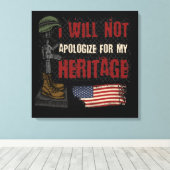 Behalt oder gestalte deine eigene Leinwand (Glanz) (Insitu (Holzboden))