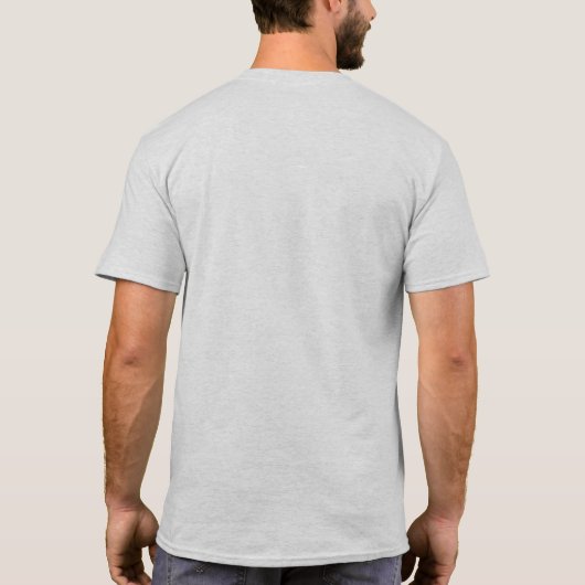 Behalt oder gestalte deinen eigenen - Men Basic T  T-Shirt (Rückseite)
