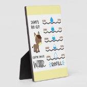 Behalt oder gestalten Sie Ihr eigenes - Easel Plaq Fotoplatte (Seite)