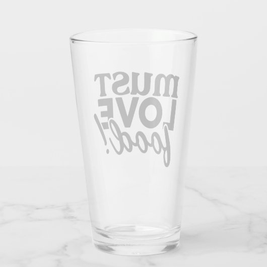 Behalt oder gestalten Sie Ihr eigenes :-) Glas (Rückseite)