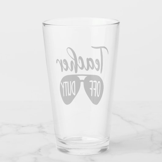 Behalt oder gestalten Sie Ihr eigenes :-) Glas (Rückseite)
