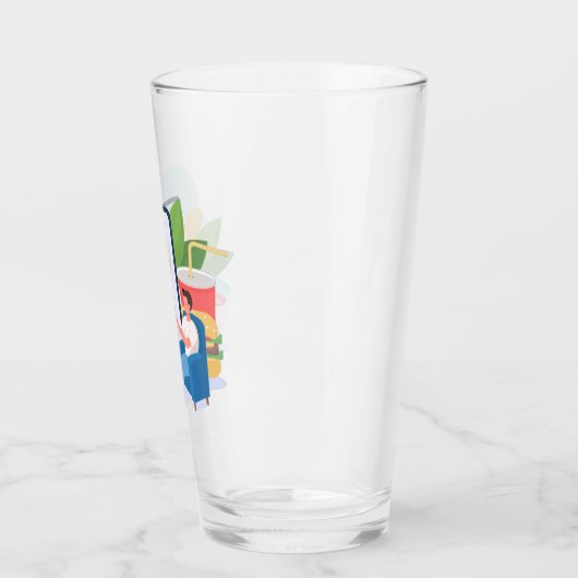 Behalt oder gestalten Sie Ihr eigenes :-) Glas (Links)